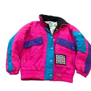 Tyrolia vintage kids snow jacket